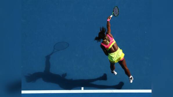 Sick Serena cuts short practice on eve of Australian Open final 