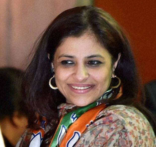 BJP leader Shazia Ilmi. AFP