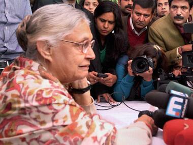 BJP took a dig at Sheila Dikshit after she said she would support AAP if need arises. PTI