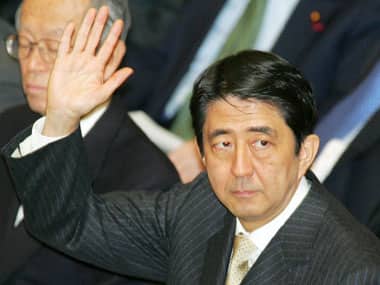 Shinzo Abe. AFP