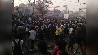 Mumbai: Commuters go on rampage over disruption, trains stalled for 6 hrs
