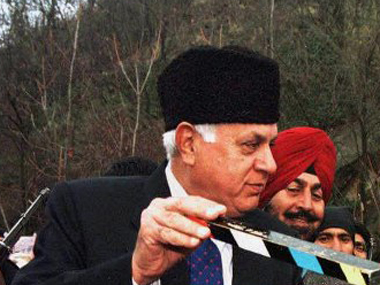 National Conference chief Farooq Abdullah warns of 'uprising' if Article 35A is axed in Jammu and Kashmir National Conference chief Farooq Abdullah warns of 'uprising' if Article 35A is axed in Jammu and Kashmir
