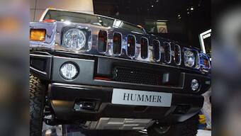 Businessman rams Hummer on a security guard in fit of rage