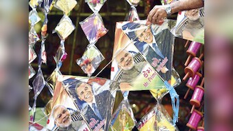 Modi-Obama kites are the flavour this Makar Sankranti ahead of US Prez' India visit