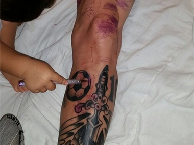 Greek Man The First To Have Messi Lifting The World Cup Trophy Tattooed