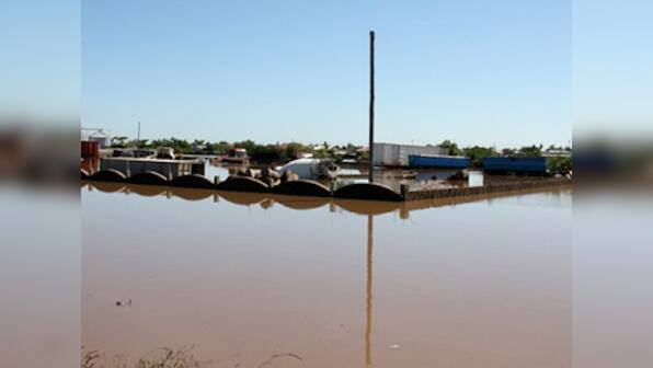 Karnataka sounds flood alert after excess rain water is released into Krishna