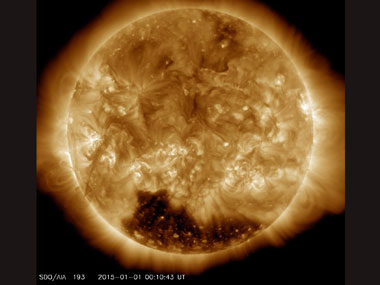 Look, this is how the 100 millionth photograph of Sun looks like Look, this is how the 100 millionth photograph of Sun looks like