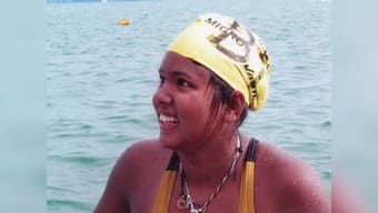 I could see small and big icebergs moving, says record-breaking Antarctic swimmer Bhakti Sharma