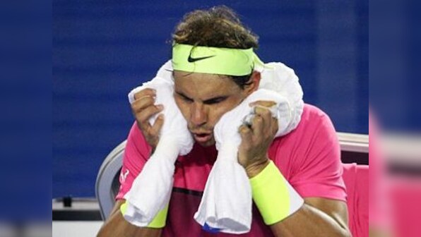 Rafael Nadal suffers Miami Open setback after ankle injury scare