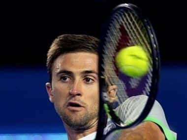 Tim Smyczek let Nadal replay a serve interrupted by a spectator's scream in the final game. AP