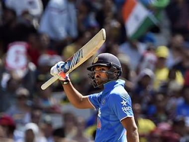 Rohit Sharma century takes India to 267 against Australia Rohit Sharma century takes India to 267 against Australia