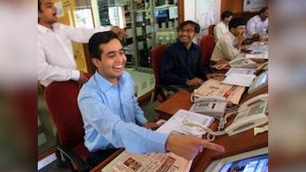 Sensex hits fresh record high at open, Nifty inches towards 9,000 level