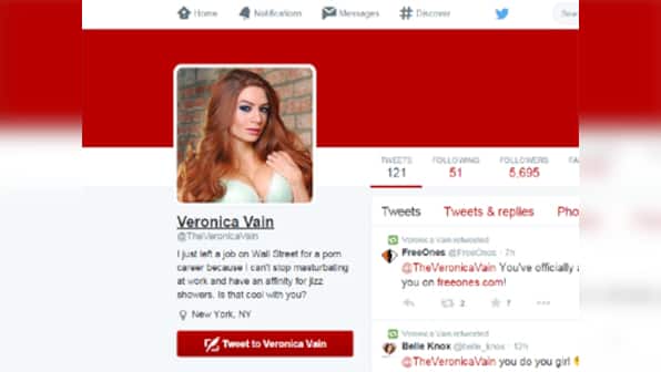 Wall St intern posts naked selfies from office loo, quits job to become a porn star