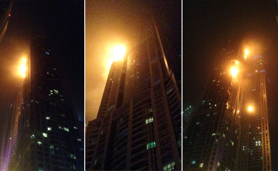 Photos: Huge fire engulfs Dubai's 'Torch' skyscraper Photos: Huge fire engulfs Dubai's 'Torch' skyscraper