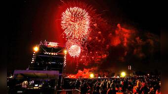 Photos: Dance, fireworks and a giant puppet on show at World Cup opening ceremony