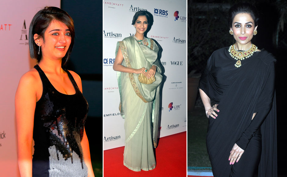 Spotted: Style icons Sonam, Malaika at The Artisan Jewellery Design Awards Spotted: Style icons Sonam, Malaika at The Artisan Jewellery Design Awards