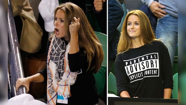 Photos: Why Murray's 'potty mouth' fiancee Kim Sears was real winner of Australian Open