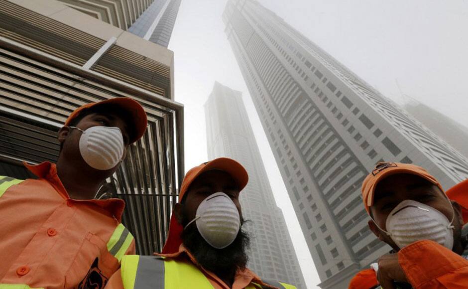 Photos Huge fire engulfs Dubai's 'Torch' skyscraper Firstpost