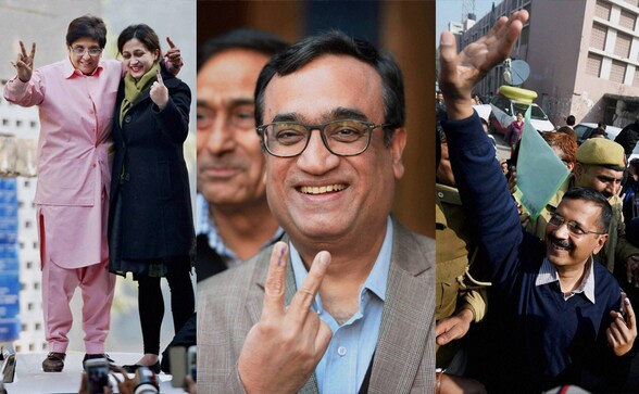 Arvind Kejriwal to Rahul Gandhi: Politicians cast their votes in the