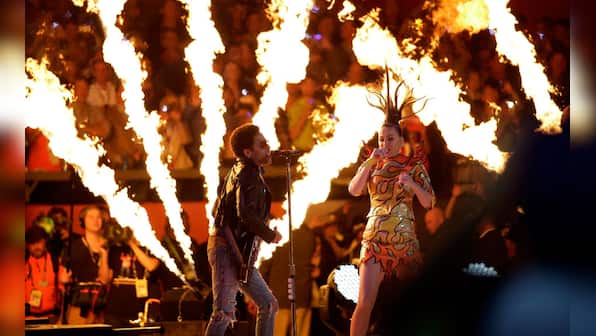 Photos: Robotic tiger to 'fireworks', here's how Katy Perry ruled Superbowl