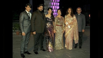 From Amitabh Bachchan to Sreesanth: Celebrities, netas at Rahul and Aditi Thackeray's wedding reception