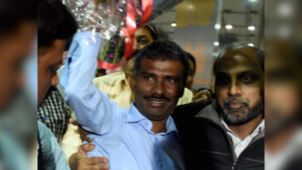 I am here because of PM Modi, says rescued priest Father Alexis Prem Kumar