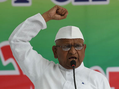 Modi will 'be held responsible' if anything happens to me, says Anna Hazare as his fast continues on 5th day Modi will 'be held responsible' if anything happens to me, says Anna Hazare as his fast continues on 5th day