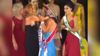 Viral Video: In Brazil, runner-up snatches crown off winner in beauty pageant 