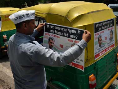Autowallah Aadmi Party: AAP’s most loyal voter may prove critical in Delhi polls Autowallah Aadmi Party: AAP’s most loyal voter may prove critical in Delhi polls