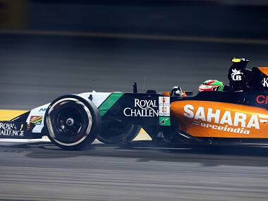 File picture of Force India car. Getty