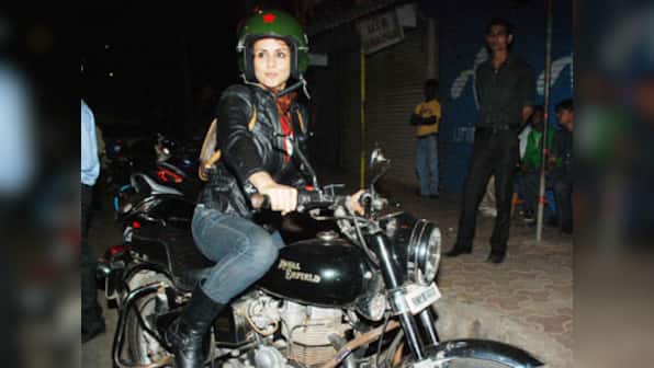 Delhi polls 2015: Gul Panag hits the road on bike, becomes an instant hit