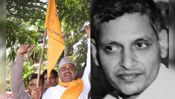 On Gandhi Jayanti, Hindu Mahasabha unveils Nathuram Godse's first-ever statue in Meerut