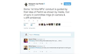 Twitter love trumps party divides: Check out this exchange between 3 netas
