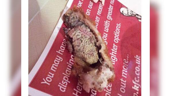Never again: UK student finds 'wrinkled' organ in KFC meal