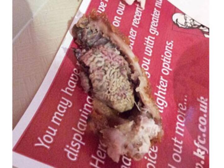 Never again: UK student finds 'wrinkled' organ in KFC meal