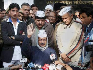 Delhi CM-designate Arvind Kejriwal. PTI