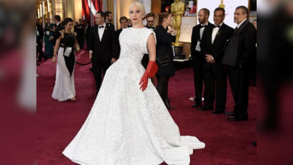 Oscars 2015: Lady Gaga's crystal-embellished took 1600 hours to make 