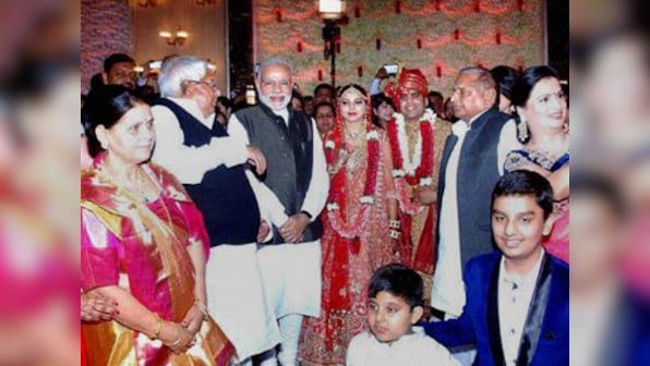 From Modi to Sonia: Political bigwigs turn up for wedding reception of Lalu's daughter