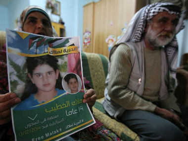 Jailed by Israel: How 14-year-old schoolgirl Malak is a new symbol of Palestine's anger Jailed by Israel: How 14-year-old schoolgirl Malak is a new symbol of Palestine's anger