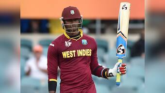 World Cup: West Indies' Samuels escapes sanction over 'throat-slit' gesture