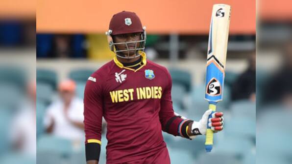 World Cup: West Indies' Samuels escapes sanction over 'throat-slit' gesture