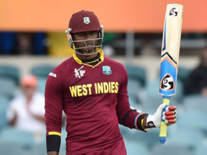 World Cup: West Indies' Samuels escapes sanction over 'throat-slit' gesture
