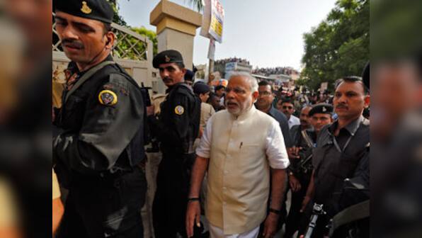 Modi's security team at Saifai ahead of Mulayam kin's 'tilak' – Firstpost
