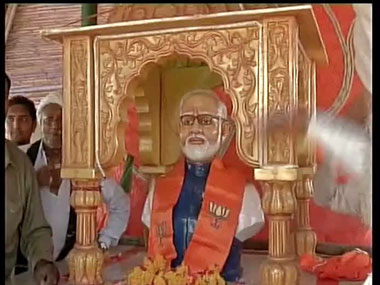 Twitter reacts to Modi temple: Why wasn't PM appalled earlier, ask critics Twitter reacts to Modi temple: Why wasn't PM appalled earlier, ask critics