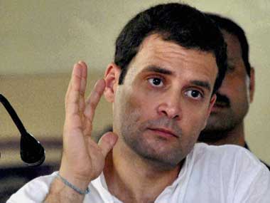 Congress vice president Rahul Gandhi. PTI