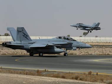 Royal Air Force jets. AFP