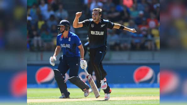 Southee's 7-33, captain McCullum's fastest World Cup fifty blow away England