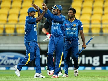 File picture of Sri Lanka cricketers. Getty