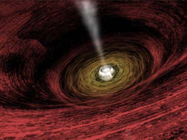 Astronomers find black hole 12 billion times bigger than the sun Astronomers find black hole 12 billion times bigger than the sun
