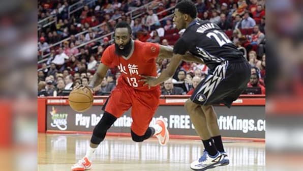 NBA round up: Harden's triple-double helps Rockets over Wolves